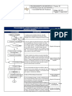 Procedimiento incendio