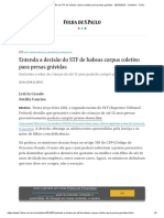 Entenda a Decisão Do STF de Habeas Corpus Coletivo Para Presas Grávidas - 20-02-2018 - Cotidiano - Folha