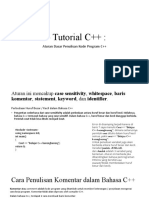 6 - Aturan Dasar Kode C++