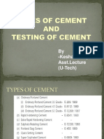9.Types and Testing of Cement