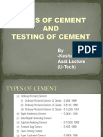 9.types and Testing of Cement