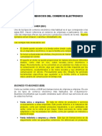 Modelos y Negocios Del Comercio Electronico