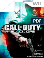 Call of Duty - Black Ops - Manual - WII
