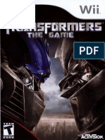 Transformers - Manual - WII