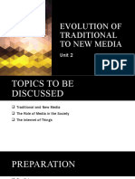 Evolution of Traditional to New Media: Preparing Presentations on Key Topics
