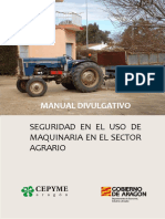 Manual Divulgativo: Seguridad en El Uso de Maquinaria en El Sector Agrario