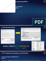 FFT Scanning Online (UMPT Sites)