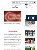 Como hacer una página web (CSS para Principiantes) Parte 1 - Taringa!
