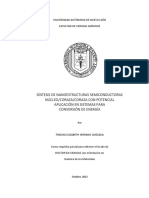 Síntesis de Nanoestructuras Semiconductoras Núcleo/Coraza/Coraza Con Potencial Aplicación en Sistemas para Conversión de Energía