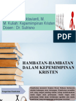 Hambatan-Hambtan Dalam Kepemimpinan