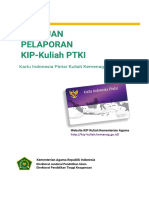 Panduan Laporan Mhs Dan PTP KIP Kuliah