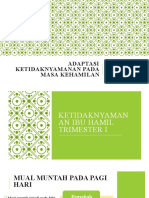 ADAPTASI KETIDAKNAYAMANAN PADA KEHAMILAN (1)