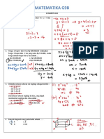 Matematika G9B 10 Maret 2021 (PR) (Bahas)