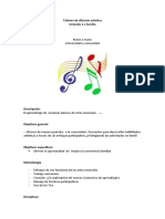 TALLERES DE  MÚSICA EN NUEVOS ESCENARIOS DE APRENDIZAJE