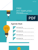 Creative Idea Bulb PowerPoint Template