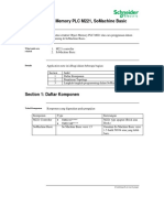 Struktur User Memory PLC M221, SoMachine Basic