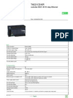 TM221CE40R Product Datasheet - 40 I/O Relay Controller