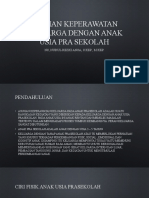 Asuhan Keperawatan Keluarga Dengan Anak Usia Pra Sekolah