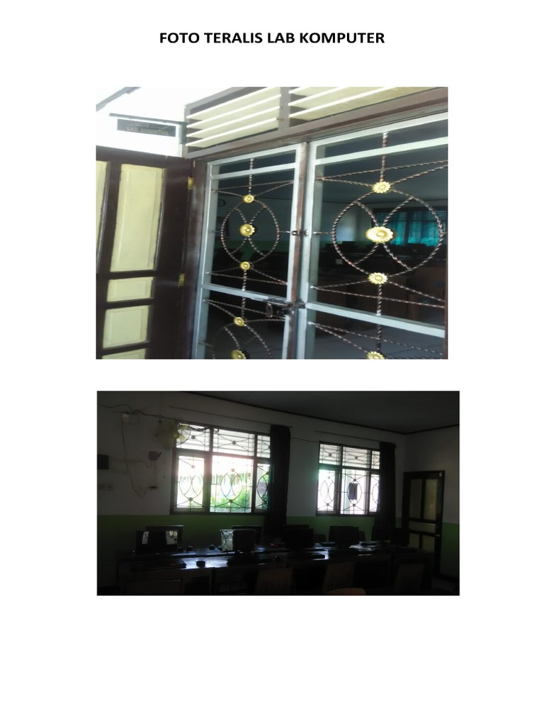 Foto Teralis Lab Komputer | PDF