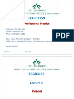 ECGR 3159: Professional Practice