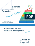 Charla Proyectos PMIEF Ecuador