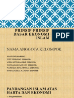 Prinsip-Prinsip Dasar Ekonomi Islam 2