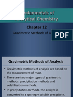 Chem2 Ch12 Skoog Gravimetric Methods of Analysis