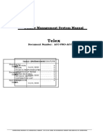 Telex: Quality Management System Manual