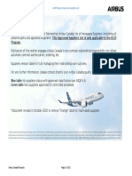 ACLP A220 Program Approved Suppliers List 2020