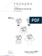 Prosonic M FMU40/41/42/43/44: Operating Instructions
