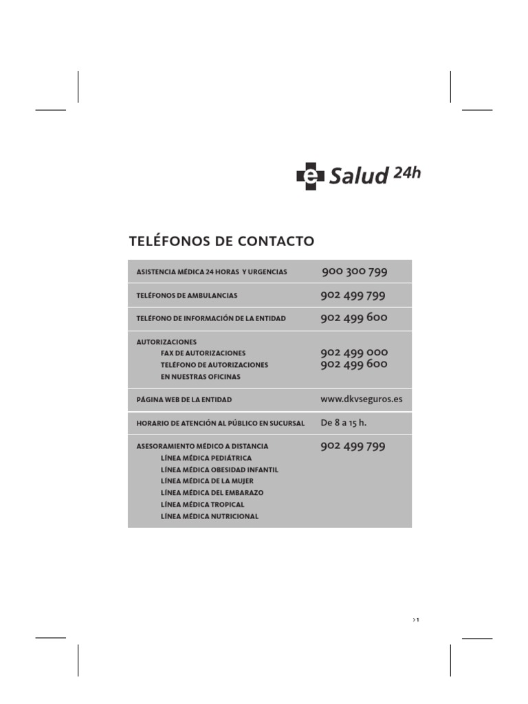 Urgencias Médicas DKV Tarragona 24h | PDF | Tecnología de reproducción  asistida | Ciencias de la Salud