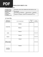 I I ELCS Lab Manual