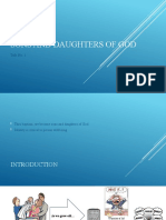 PFO Teaching - Sons and Daughters of God - Talk 1