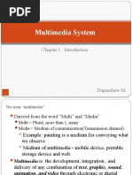 Multimedia System: Chapter 1: Introduction