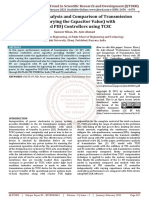 Performance Analysis and Comparison of Transmission Line Varying The Capacitor Value With PI and PID Controllers Using TCSC