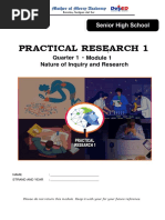 Prac Research Module 1