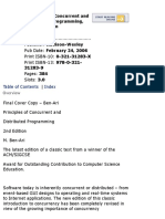 Principles of Concurrent and Distributed Programming