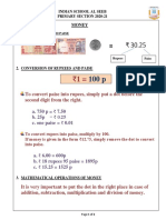 Class III Math Money 