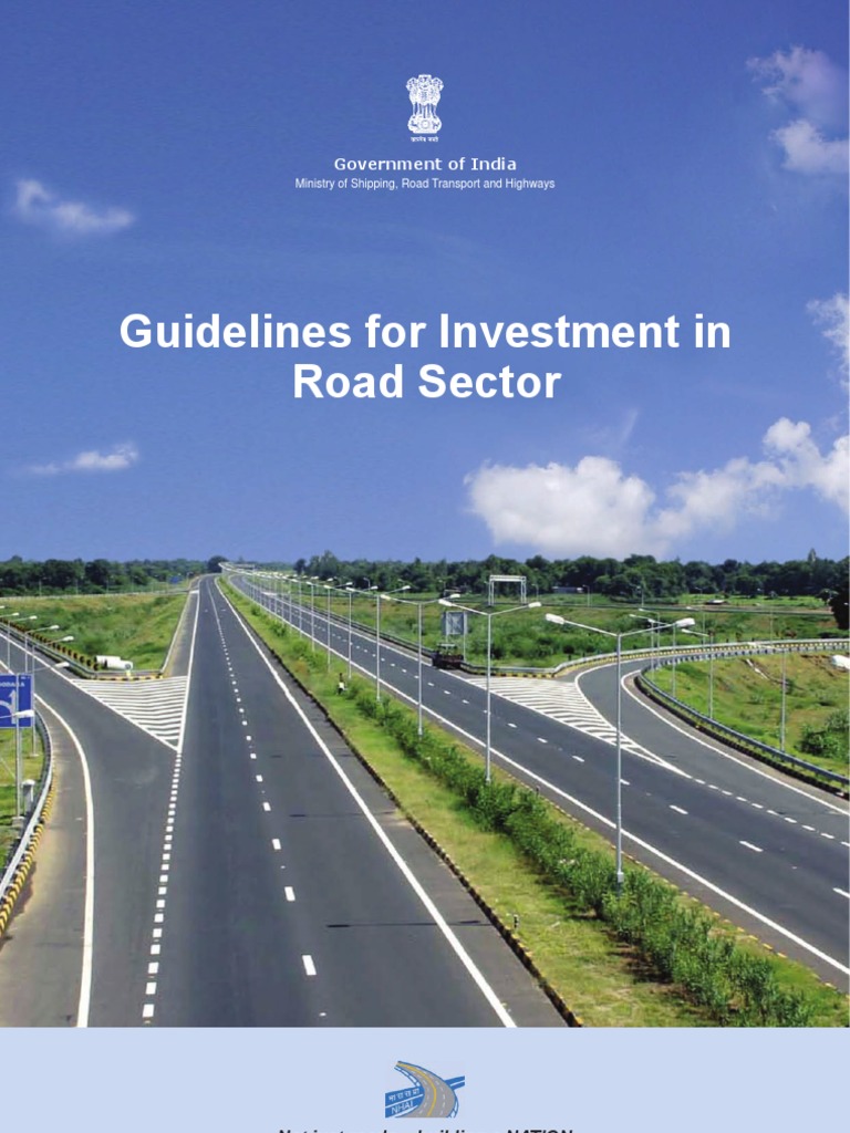 Investment Guidelines for India's Road Sector | PDF