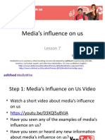 Media's Influence On Us: Lesson 7