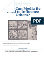 How Can Media Be Used To Influence Others?: Grades 6-8 Korean War Inquiry