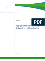 Applying Mesh Networking To Wireless Lighting Control: White Paper