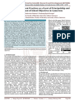 Resource Management Practices As A Facet of Principalship and The Attainment of School Objectives in Cameroon