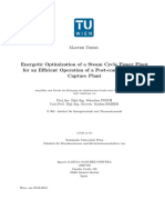 Energetic Optimization of A Steam Cycle Power Plant For An Efficient Operation of A Post-Combustion CO2 Capture Plant