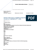 40 Power Microscope Is Available For Inspecting Bearing Journals On Crankshafts (0777, 1202)