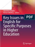 Key Issues in English For Specific Purposes in Higher Education