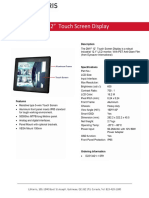 D2213421-1 SR1 Touch Screen Display