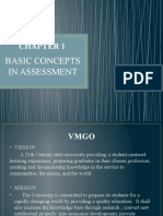 Basic Concepts in Assessment