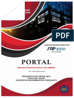 Modul Portal Gradia SAP2000