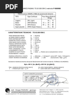 Pagani 63-200 Caratteristiche Tecniche